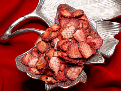 میوه خشک توت فرنگی
